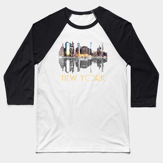 newyork Baseball T-Shirt by LND4design